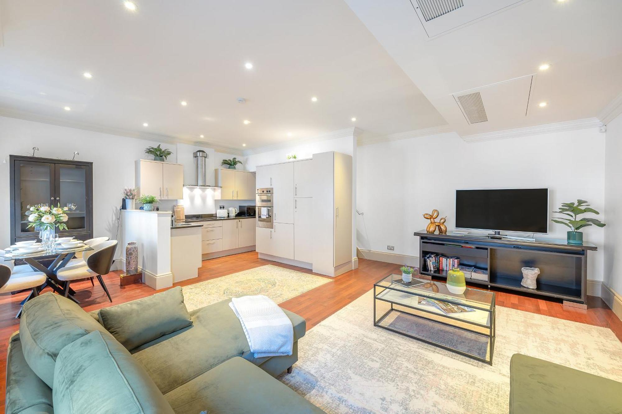 Casa Italia Near Hyde Park & Queens Gate, In South Kensington With Ac Air Conditioning & Washing Machine Dryer * Londres